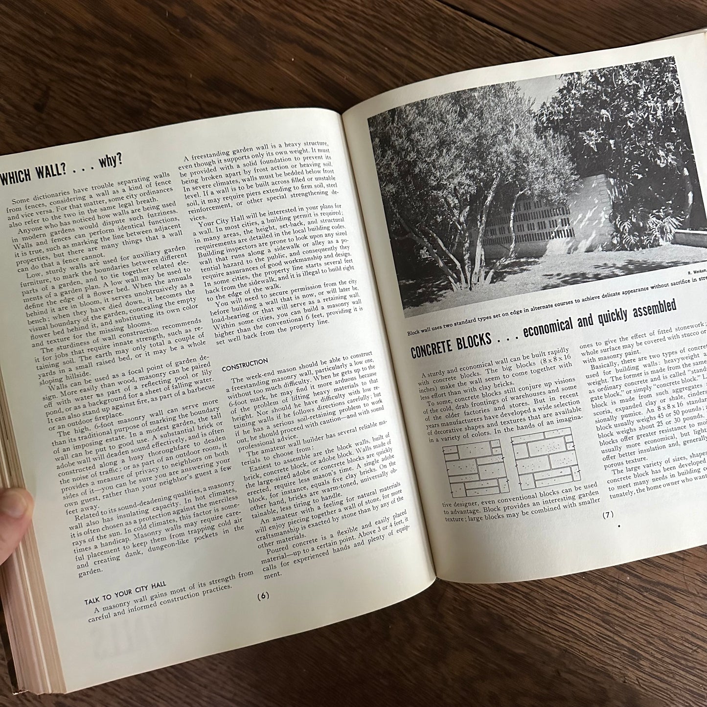 Sunset Garden and Patio Building Book, 1963