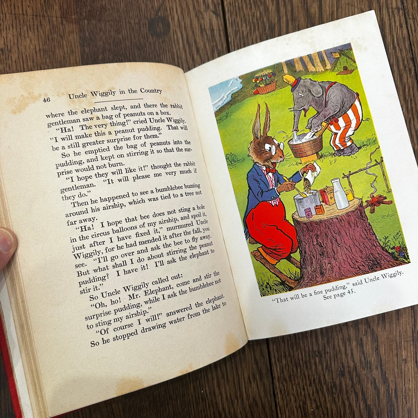 Set of 4 Uncle Wiggily Books (1939–1942) — Howard R. Garis — Illustrated by Elmer Rache — Vintage Children’s Books — Platt & Munk