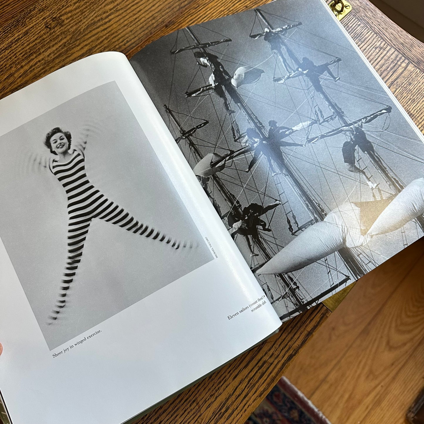 A Set of 4 Vintage Coffee Table Books in Shades of Green and Blue!