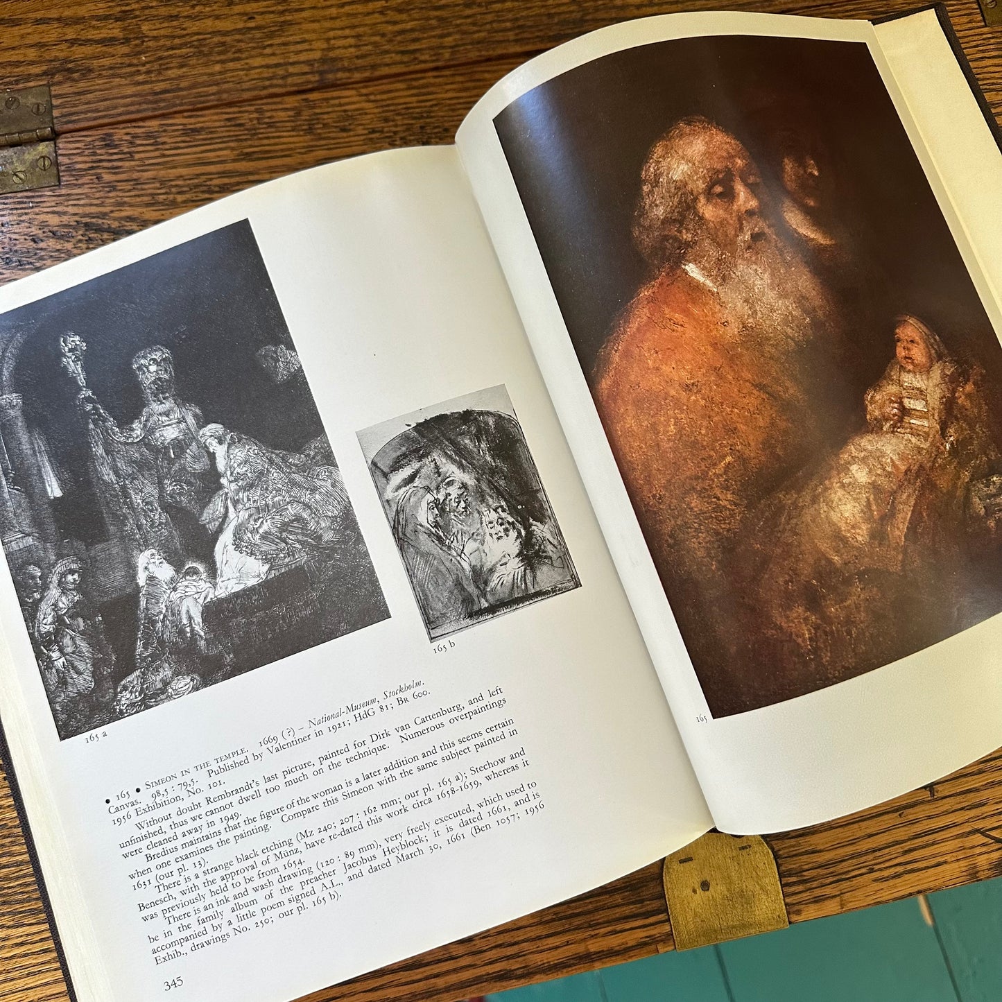 Vintage 1960 Rembrandt Claude Roger-Marx Art Book Universe Books NY Illustrated Fine Art Monograph Dutch Master Painting Hardcover