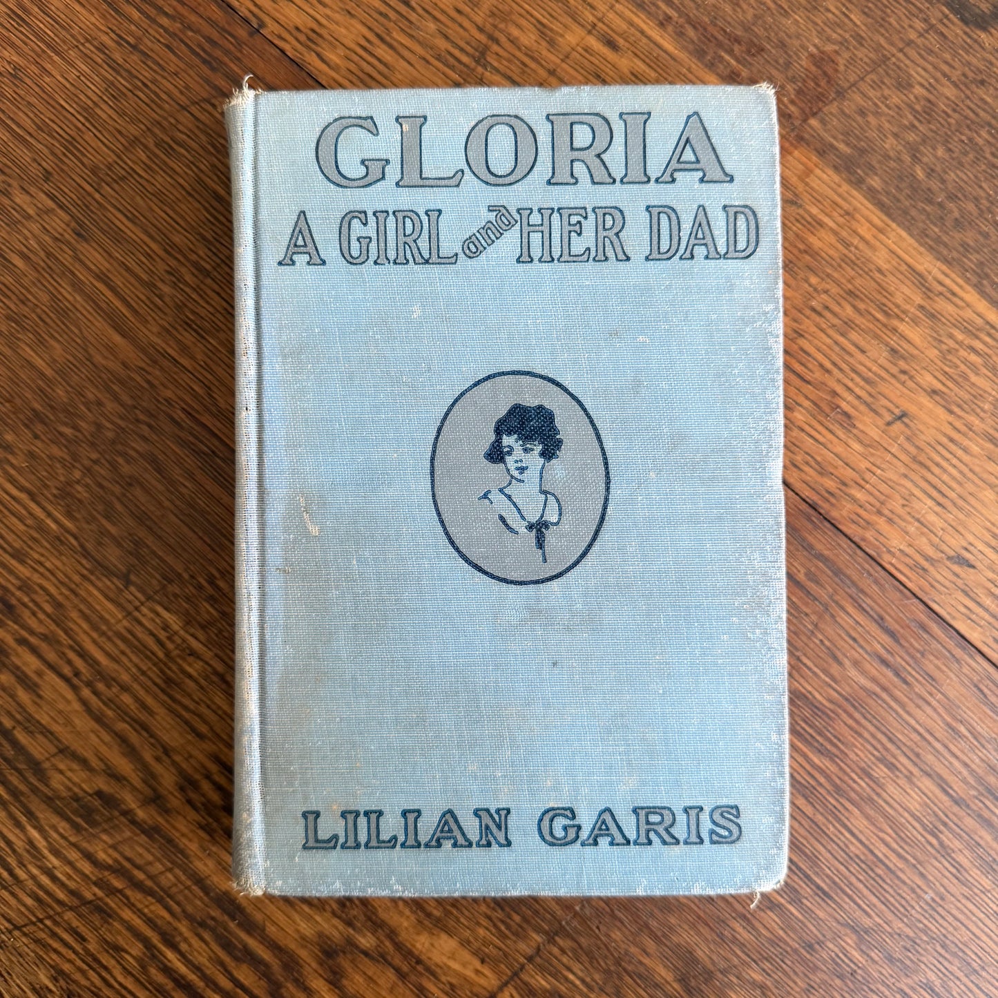 6 Antique Fiction Books in Fabulous Shades of Blue - 1900-1925 - Lillian Garis Laura Lee Hope Gene Stratton Porter, etc.