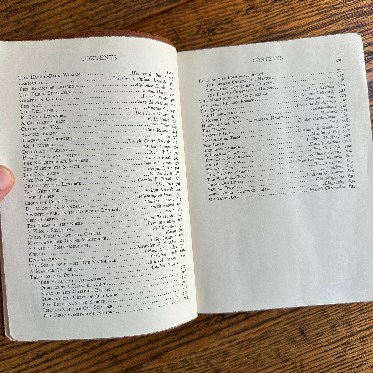 A Set of 2 Antique Leather-Bound Books of Mystery and Intrigue - 1927-28