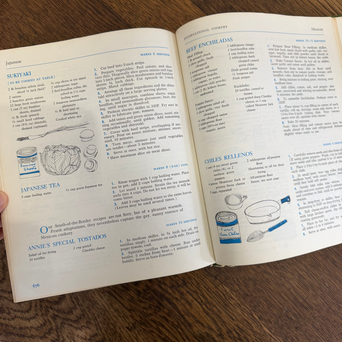 McCall’s Cook Book, 1963 10th Printing, Random House, Vintage Mid-Century, 786 Illustrated Pages