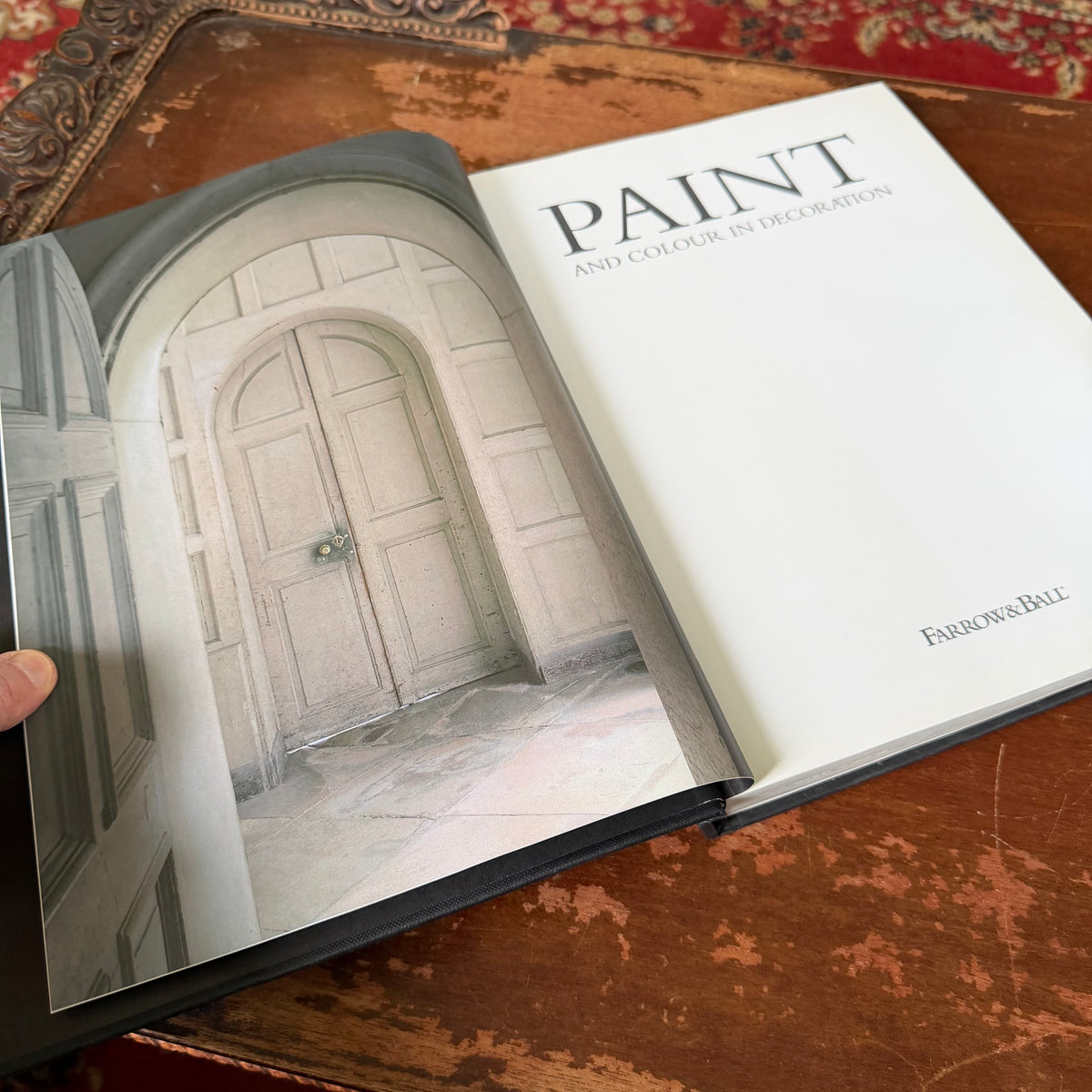 Paint and Color in Decoration 2003 Joseph Friedman Farrow & Ball Interior Design Book Hardcover Dust Jacket Color Theory Decorating Guide