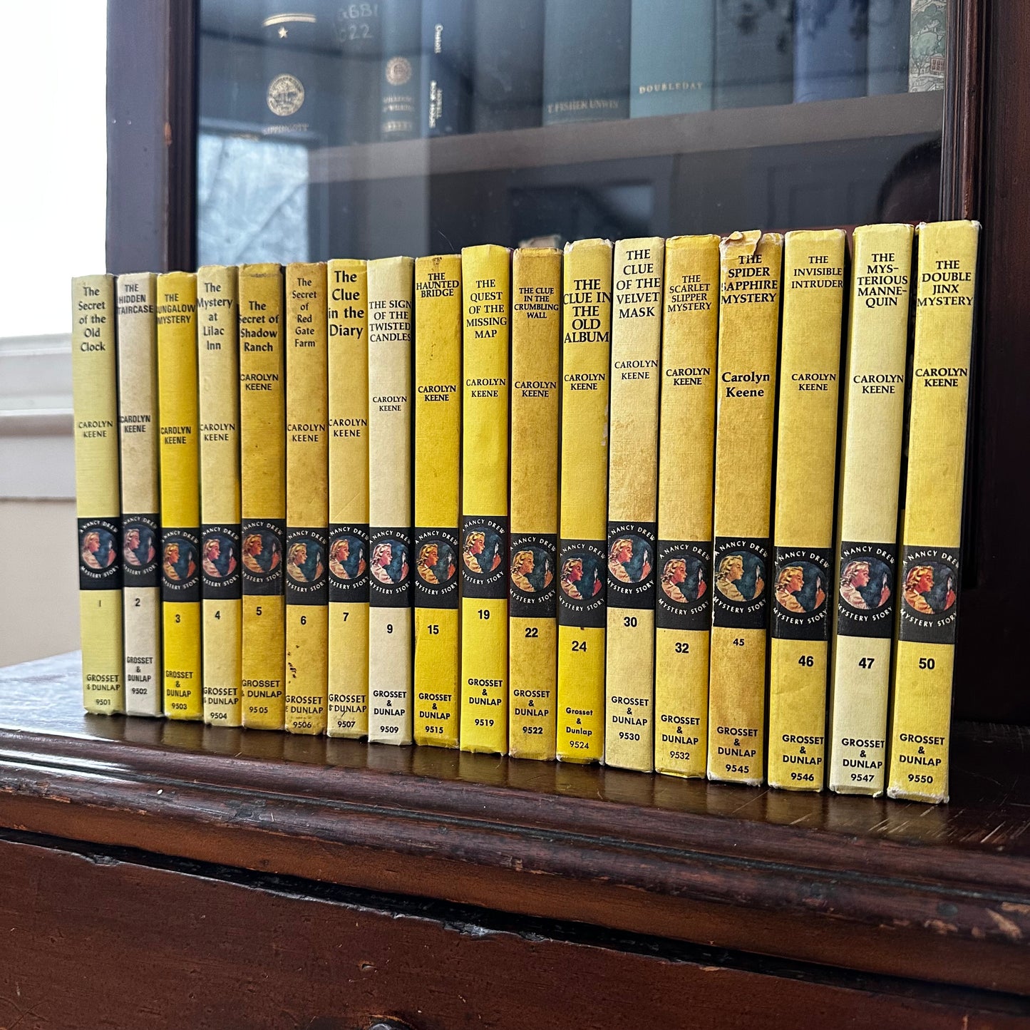 Nancy Drew Book Set | 18 Volumes | Carolyn Keene | Grosset & Dunlap | Vintage Mystery Series