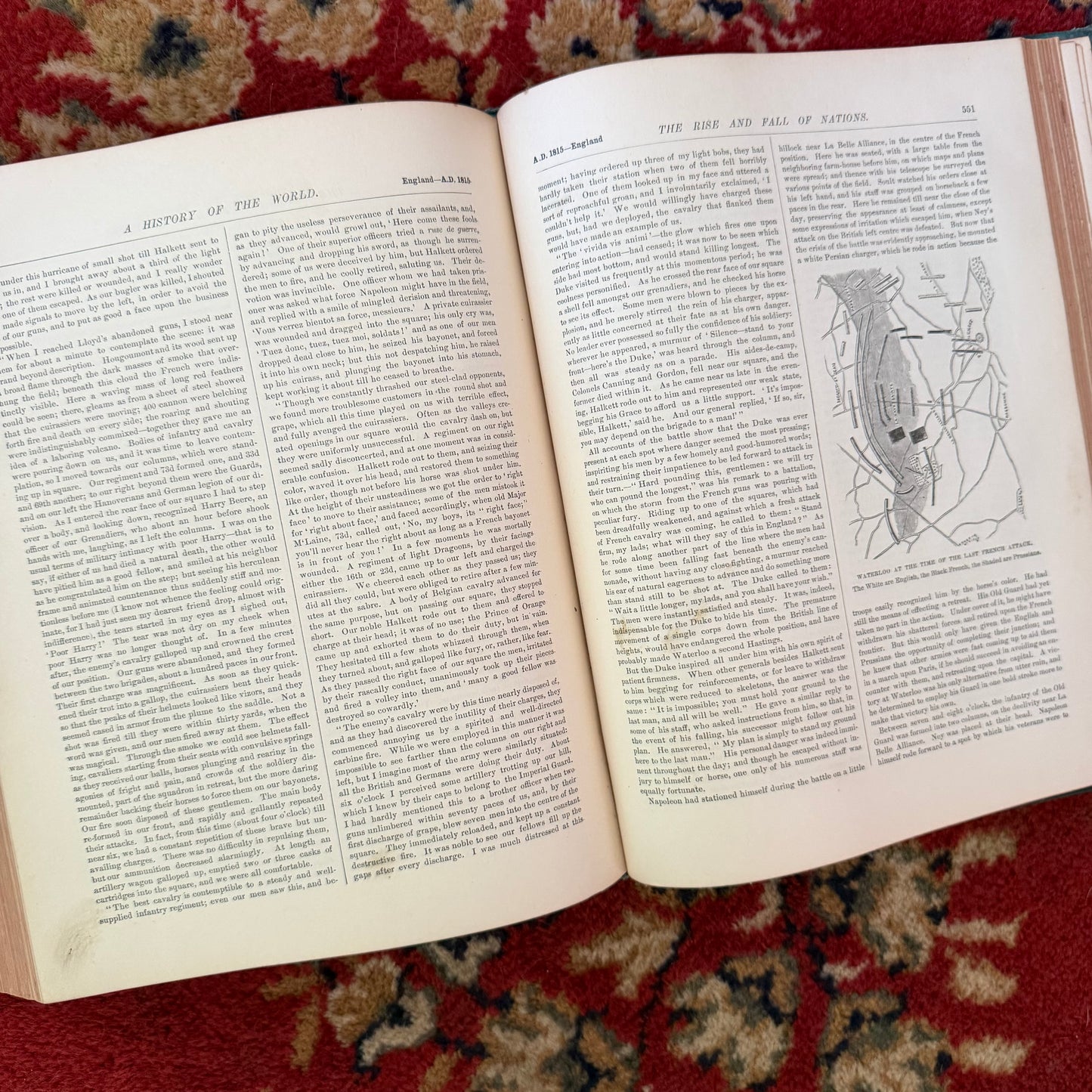 1887 A History of the World Vol 1 | P.F. Collier Antique Illustrated History Book | Nugent Robinson | Battles & Nations Reference