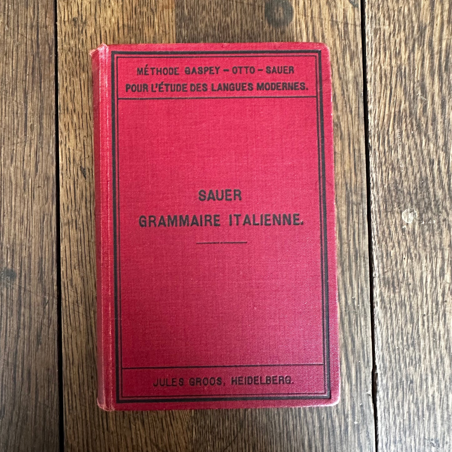 World Literary & Language Set of 9 Antique Books Foreign Countries Classics, Grammar, Fiction & Cultural Travel Collection