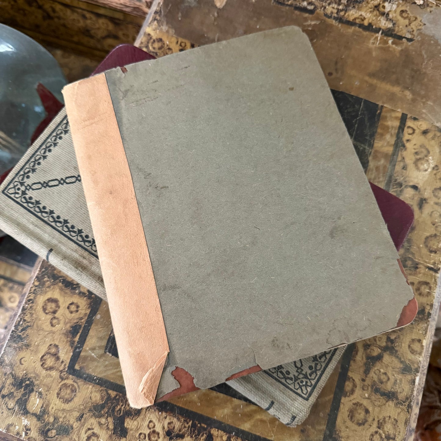 Victorian Autograph Albums 1889–1914 + 1930s Scrapbook + 1928 Ledger + NH Court Record Book Antique Paper Ephemera Collection