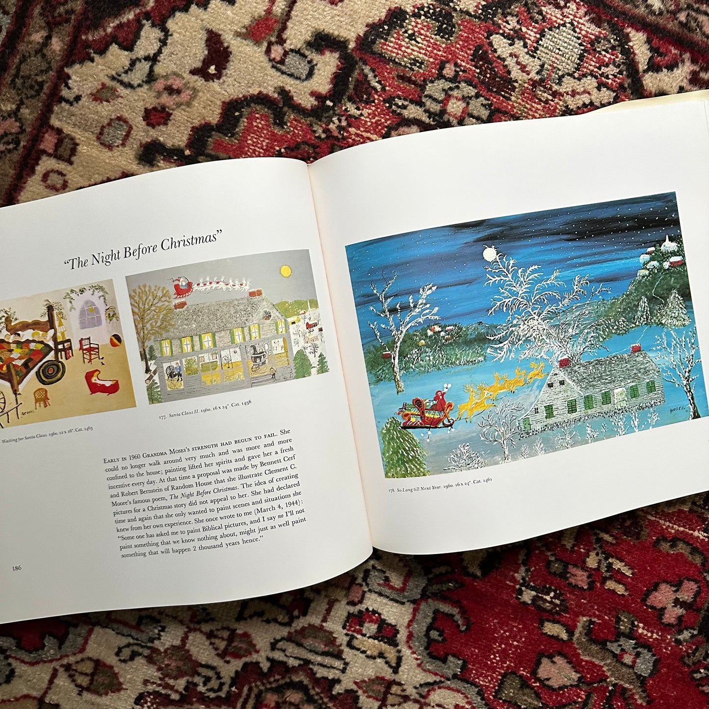 Otto Kallir’s Giant, Vintage Book of Grandma Moses’ Art!
