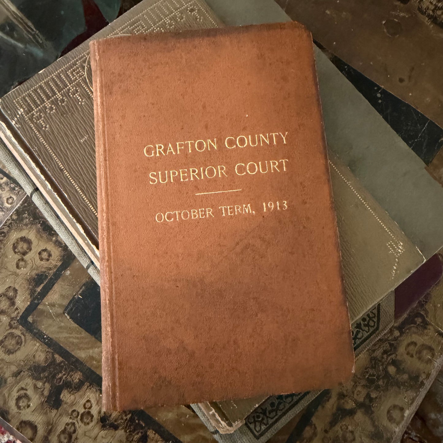 Victorian Autograph Albums 1889–1914 + 1930s Scrapbook + 1928 Ledger + NH Court Record Book Antique Paper Ephemera Collection
