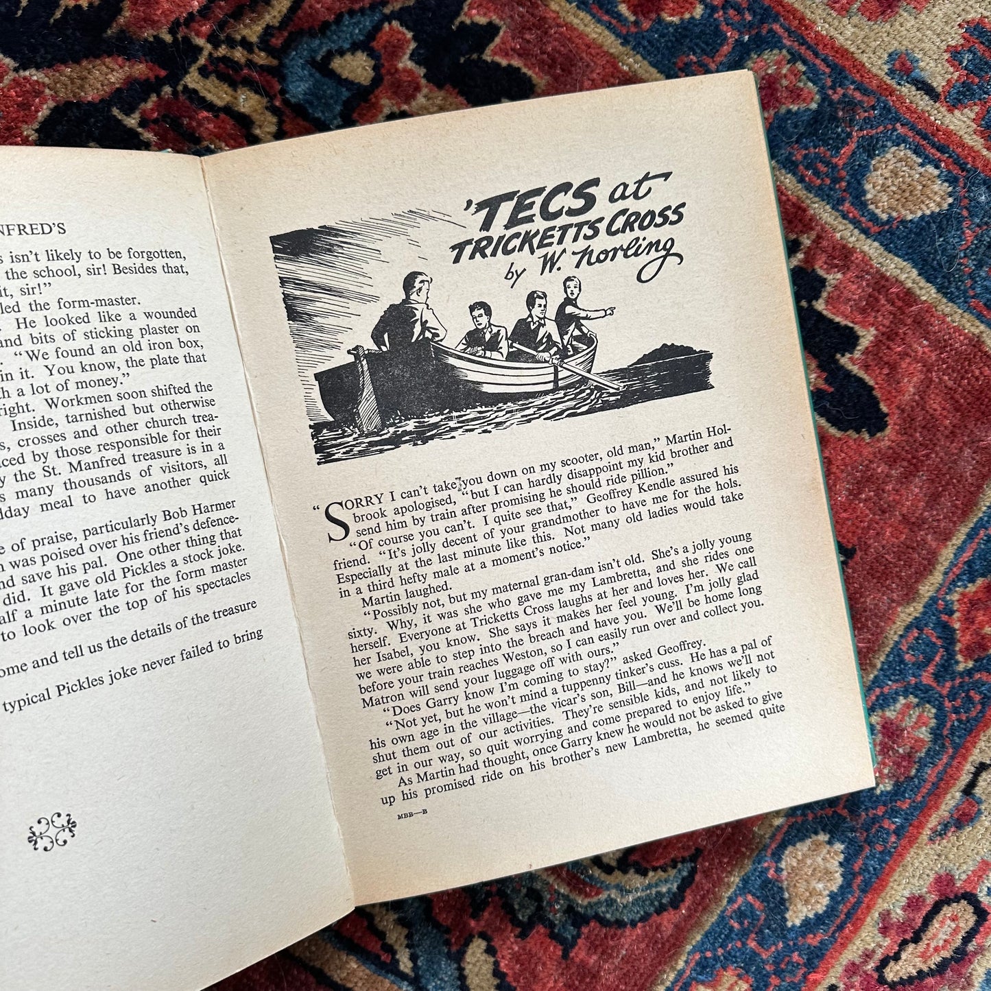 The Modern Book for Boys - A British Storybook - 1950