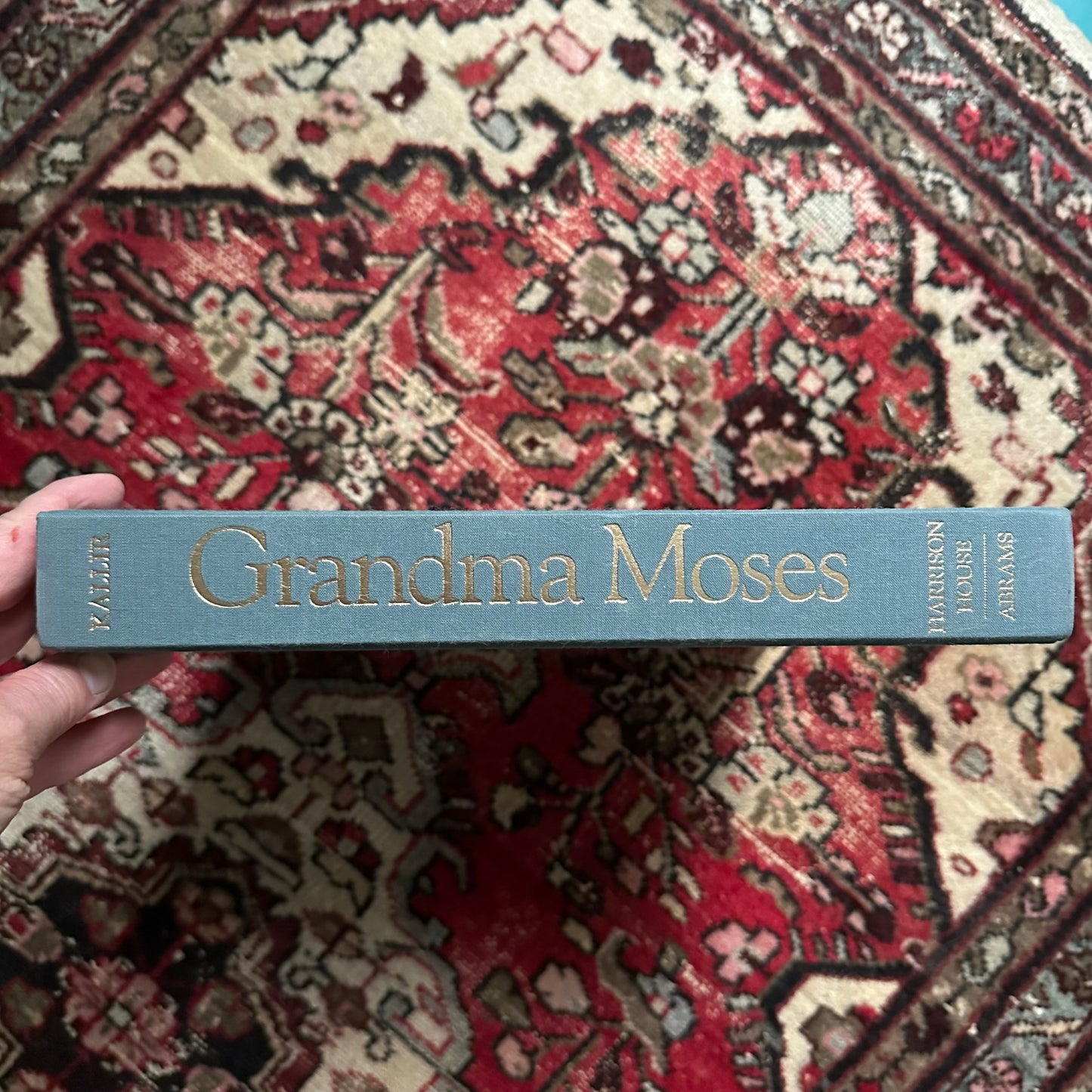 Otto Kallir’s Giant, Vintage Book of Grandma Moses’ Art!