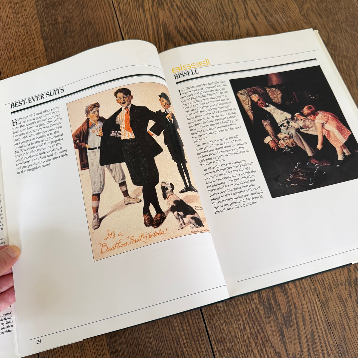 The Advertising World of Norman Rockwell 1986 Harrison House | Oversized Art Book 200+ Color Illustrations Americana Advertising Illustration History