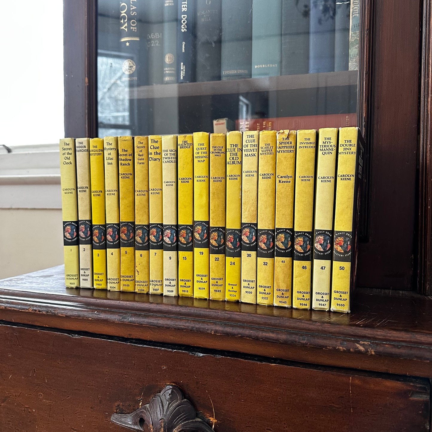 Nancy Drew Book Set | 18 Volumes | Carolyn Keene | Grosset & Dunlap | Vintage Mystery Series