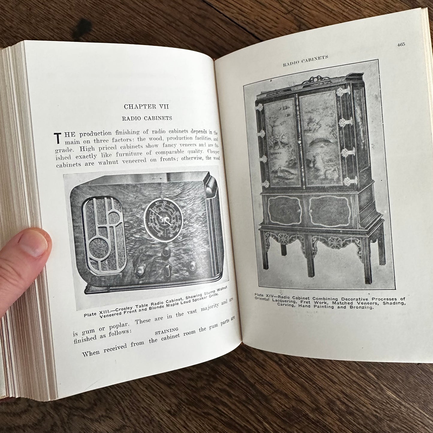 Furniture Finishing, Decoration & Patching, Pattou & Vaughn 1944 Hardcover Book