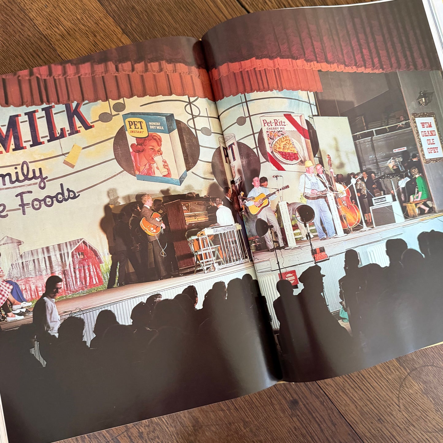 Nashville’s Grand Ole Opry by Jack Hurst - 1975 - Featuring Dolly Parton and Other Greats - Illustrated Country Music History - Giant Vintage Coffee Table Book