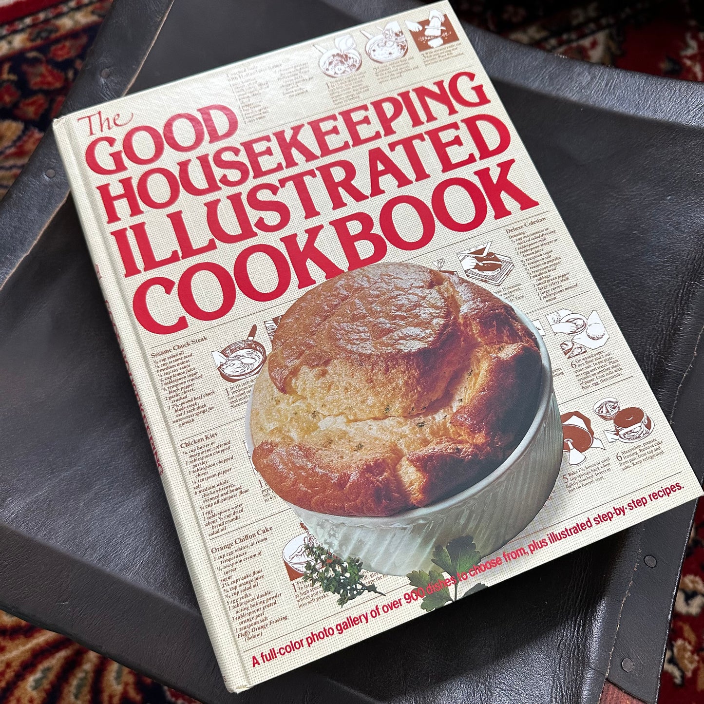 The Good Housekeeping Illustrated Cookbook by Zoe Coulson | Vintage 1980 Step-by-Step Recipes & 900+ Photos