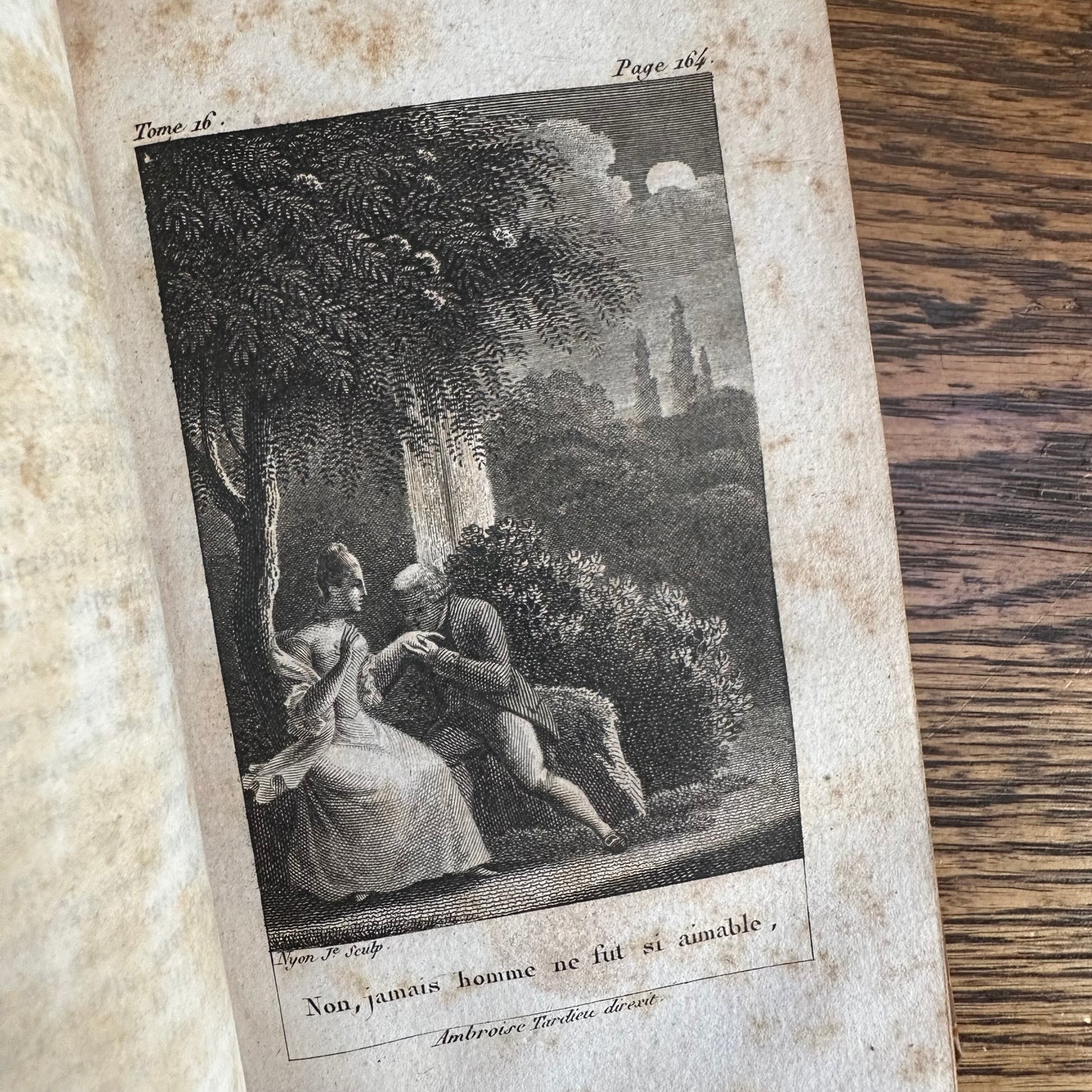 Œuvres de J.-J. Rousseau — Antique 1819 Paris Edition, Collected Works with Engravings - 16 of 20 Volumes