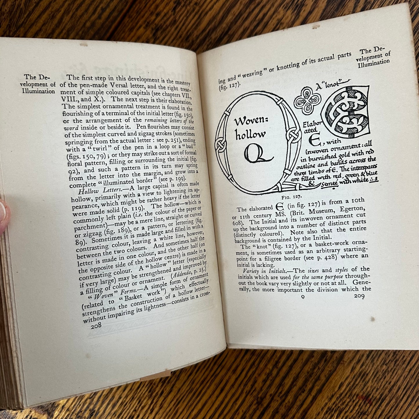 The Artistic Crafts Series of Technical Handbooks: Writing & Illuminating & Lettering by Edward Johnston | 1908 Vintage Calligraphy & Lettering Handbook | Macmillan