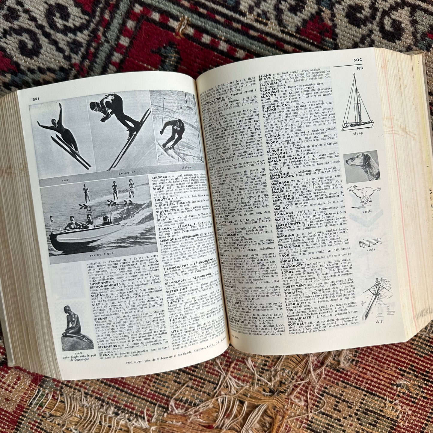 Petit Larousse French Encyclopedic Dictionary - 1967