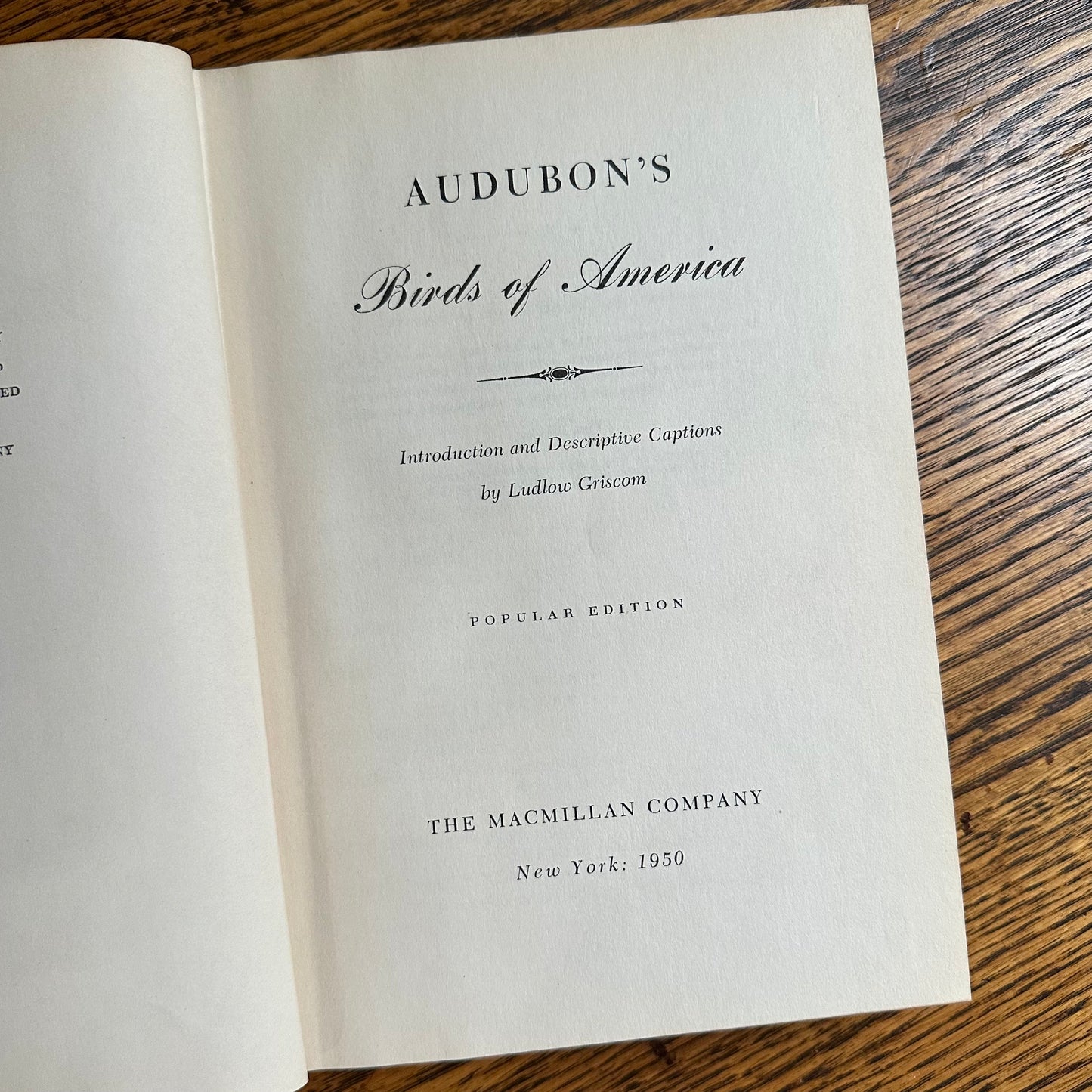 Audubon’s Birds of America - 1950 Popular Edition