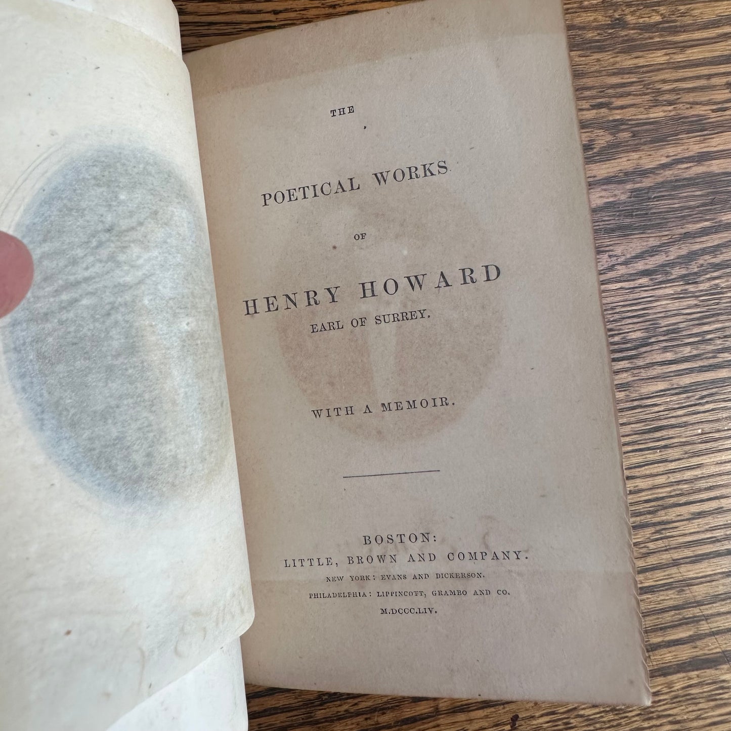 Collection of 19 Volumes from The British Poets Series - 1854-59