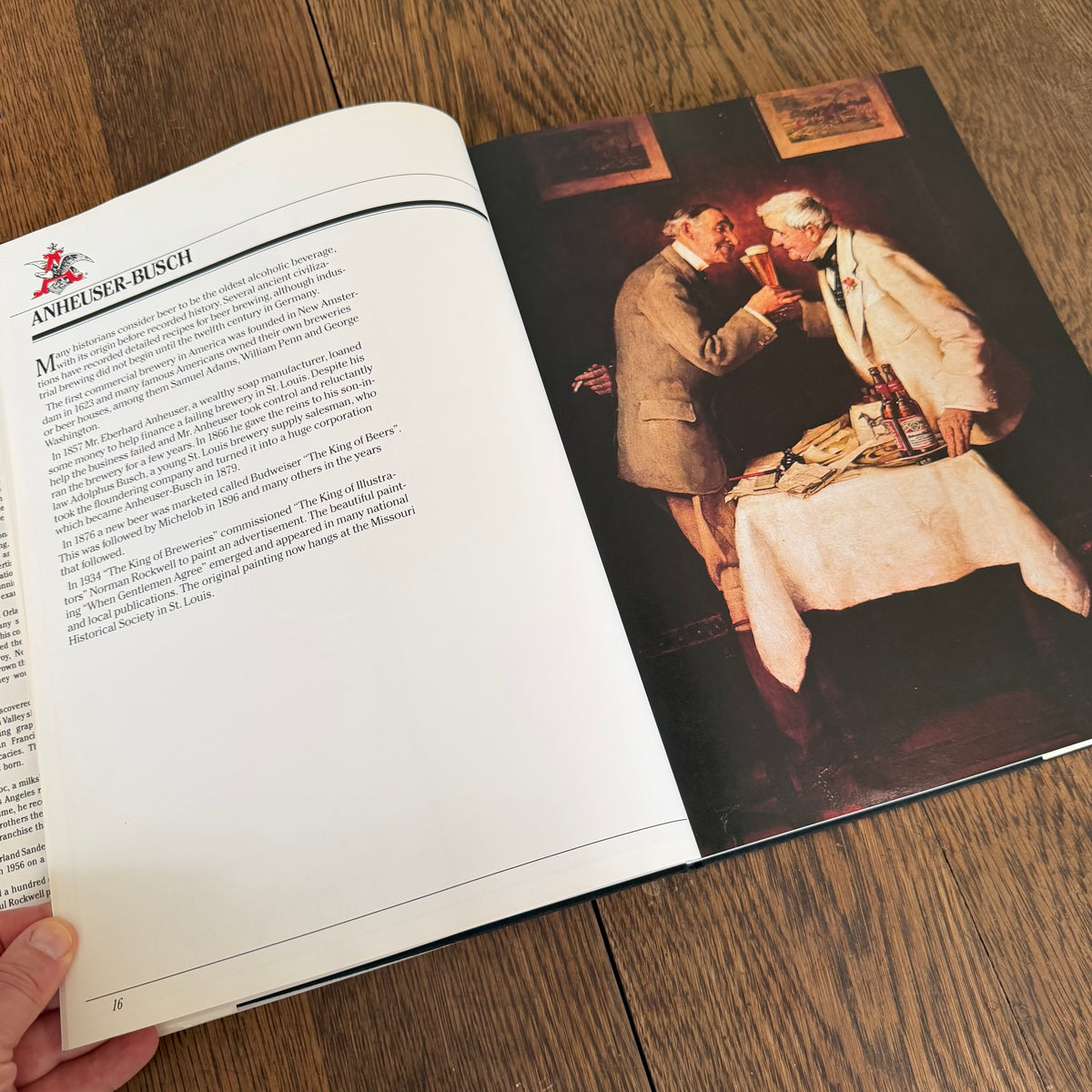 The Advertising World of Norman Rockwell 1986 Harrison House | Oversized Art Book 200+ Color Illustrations Americana Advertising Illustration History