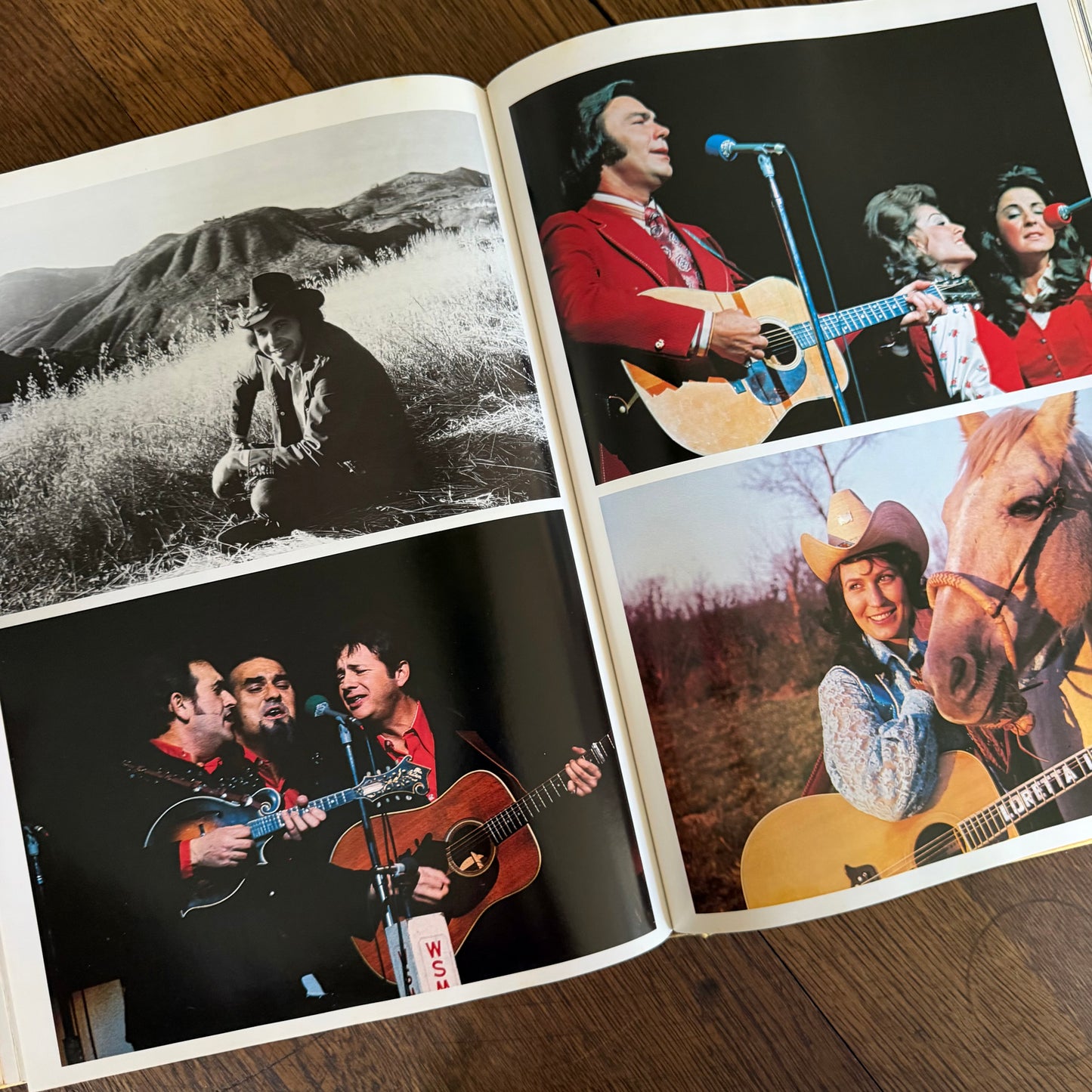 Nashville’s Grand Ole Opry by Jack Hurst - 1975 - Featuring Dolly Parton and Other Greats - Illustrated Country Music History - Giant Vintage Coffee Table Book