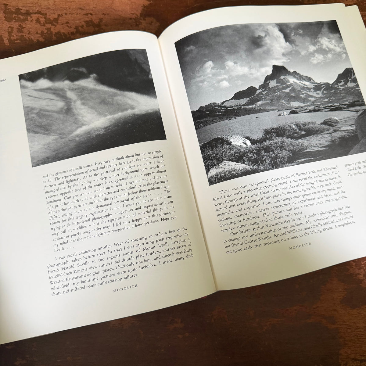Ansel Adams An Autobiography - 1985 Second Printing  - Vintage Photography Coffee Table Book