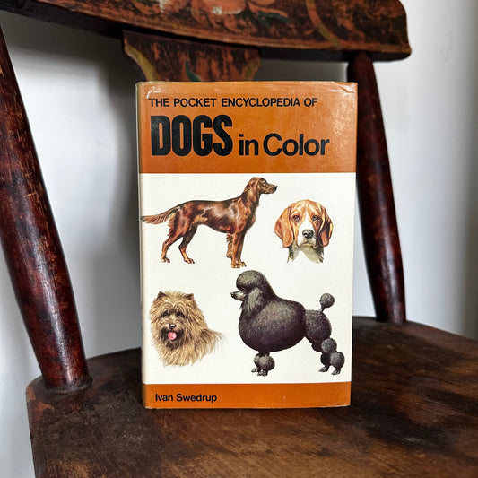 The Pocket Encyclopedia of Dogs in Color 1976 Ivan Swedrup Illustrated Canine Reference Book Macmillan First American Edition