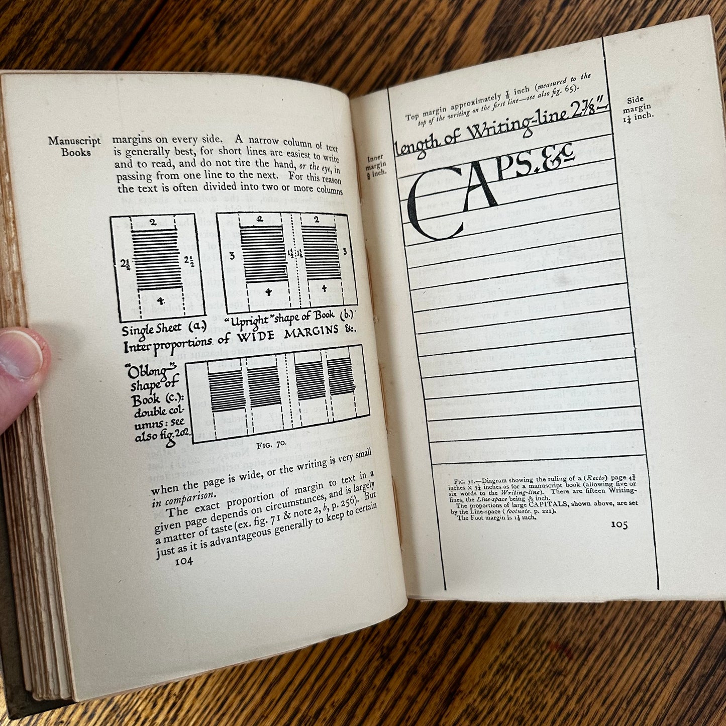 The Artistic Crafts Series of Technical Handbooks: Writing & Illuminating & Lettering by Edward Johnston | 1908 Vintage Calligraphy & Lettering Handbook | Macmillan