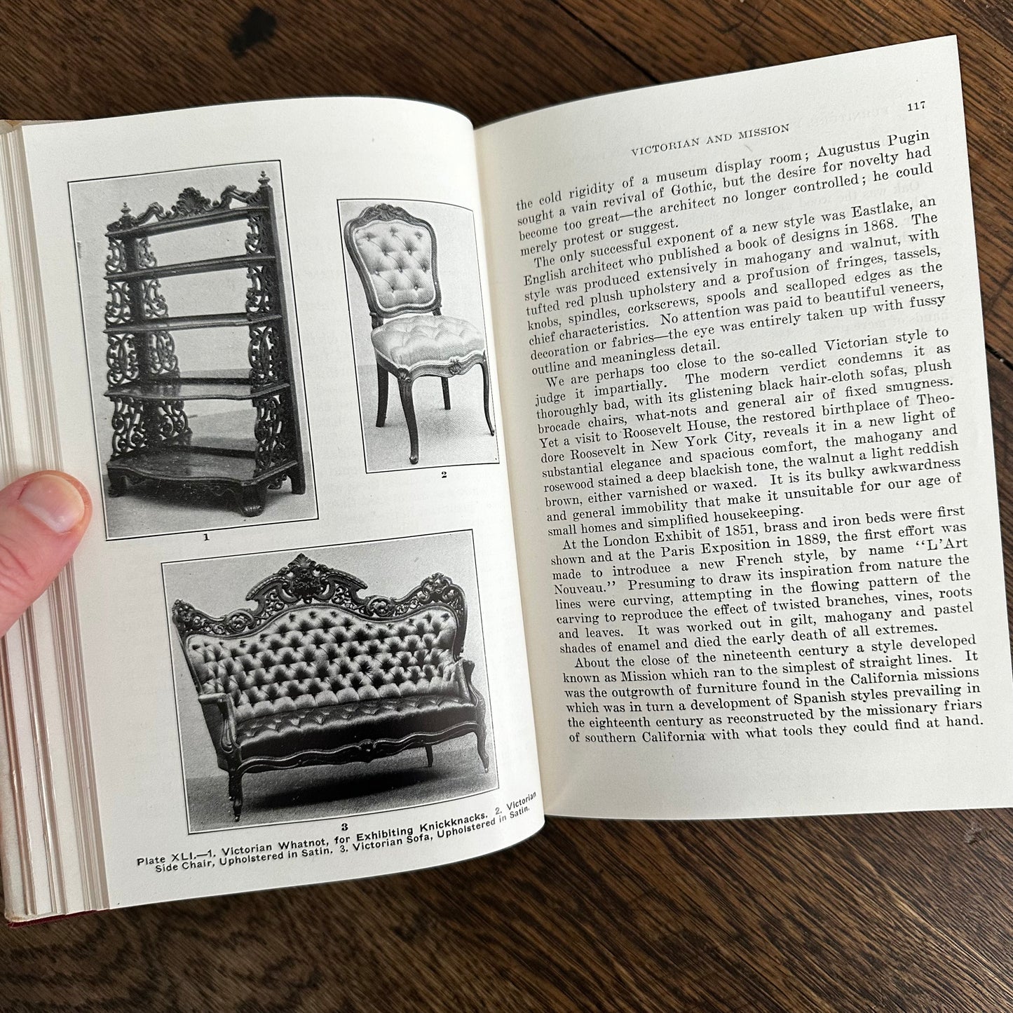 Furniture Finishing, Decoration & Patching, Pattou & Vaughn 1944 Hardcover Book