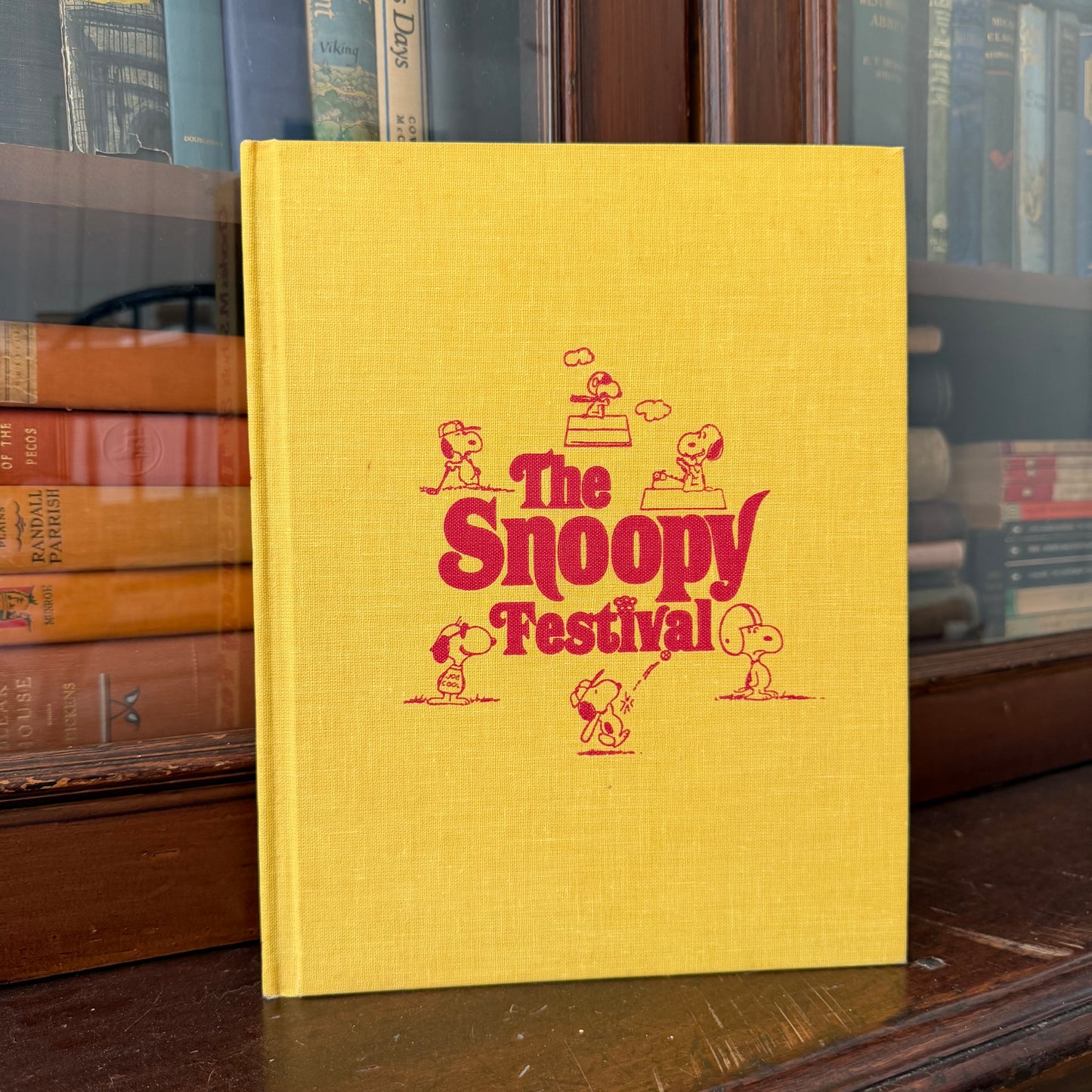 The Snoopy Festival by Charles M. Schulz 1974, Vintage Peanuts & Charlie Brown Coffee Table Book, Holt Rinehart Winston