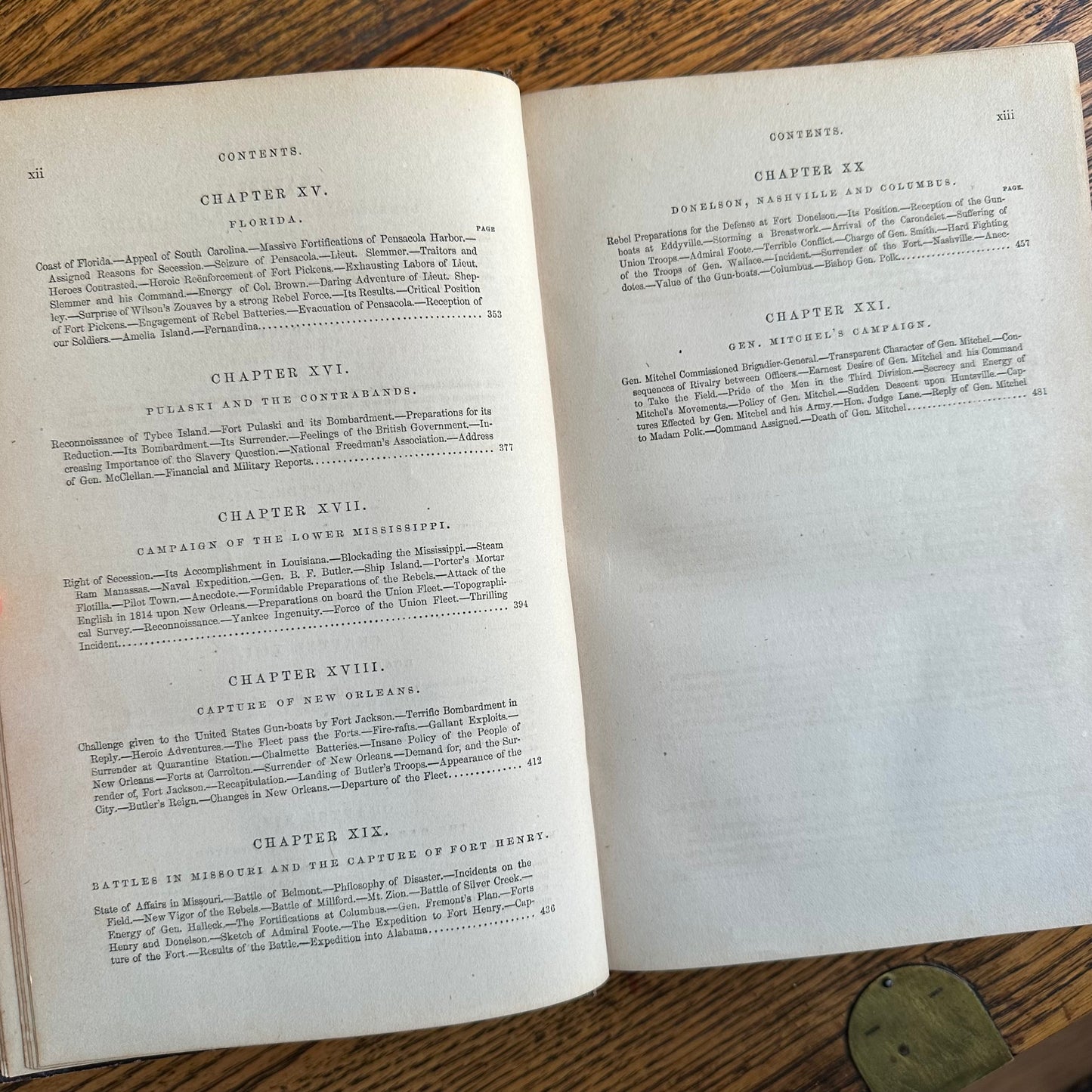 The History of the Civil War in America - A 2-Volume Leather-Bound Set - 1863-1868