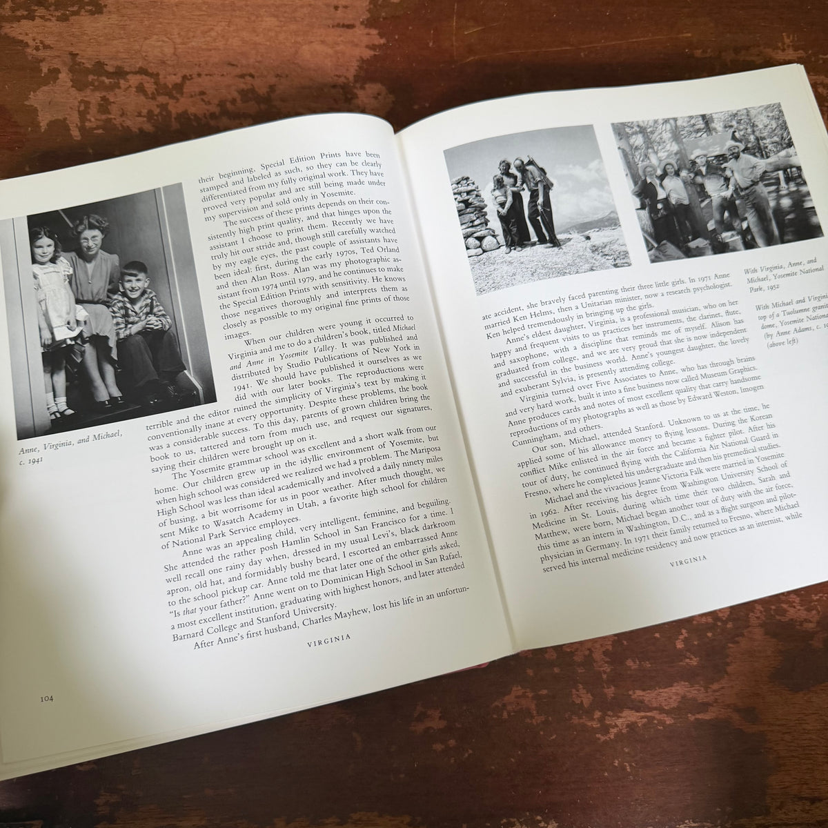Ansel Adams An Autobiography - 1985 Second Printing  - Vintage Photography Coffee Table Book