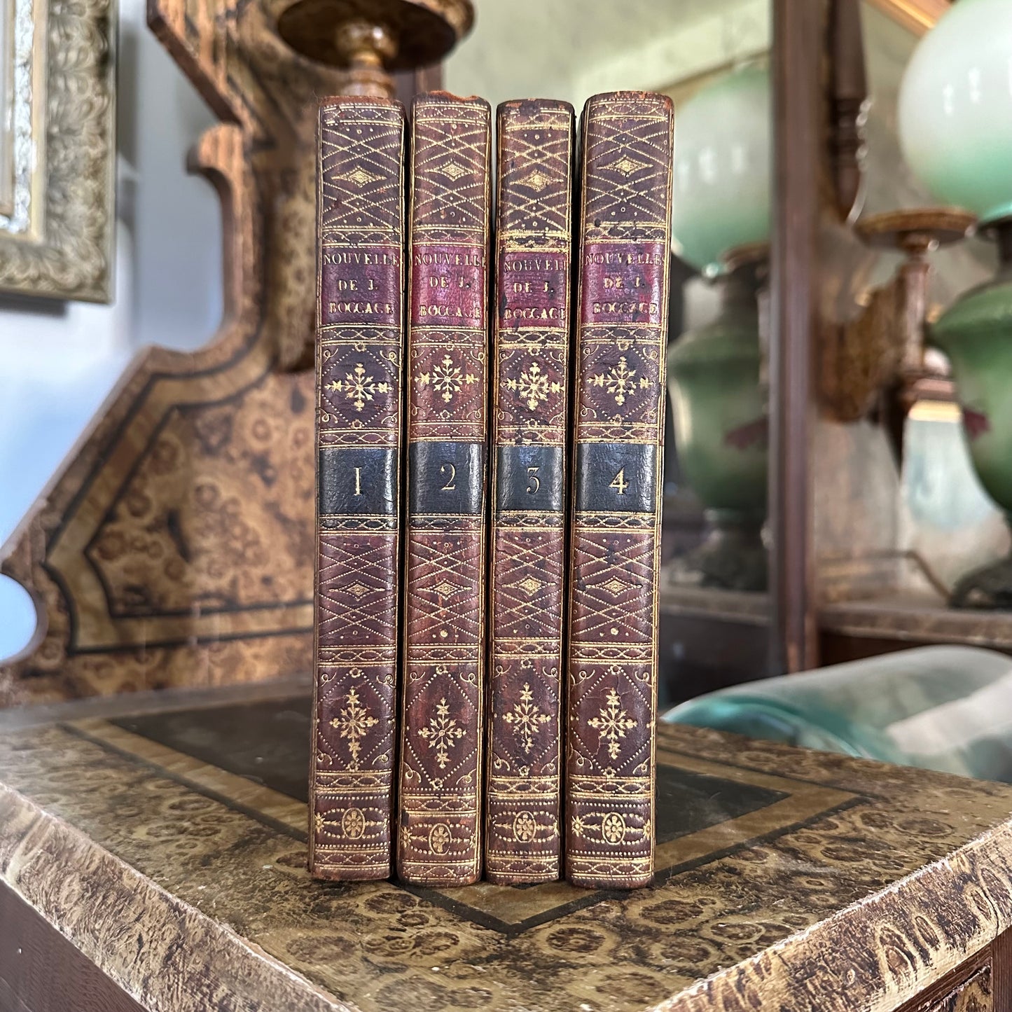 1802 Nouvelles de Jean Boccace - Four Volumes