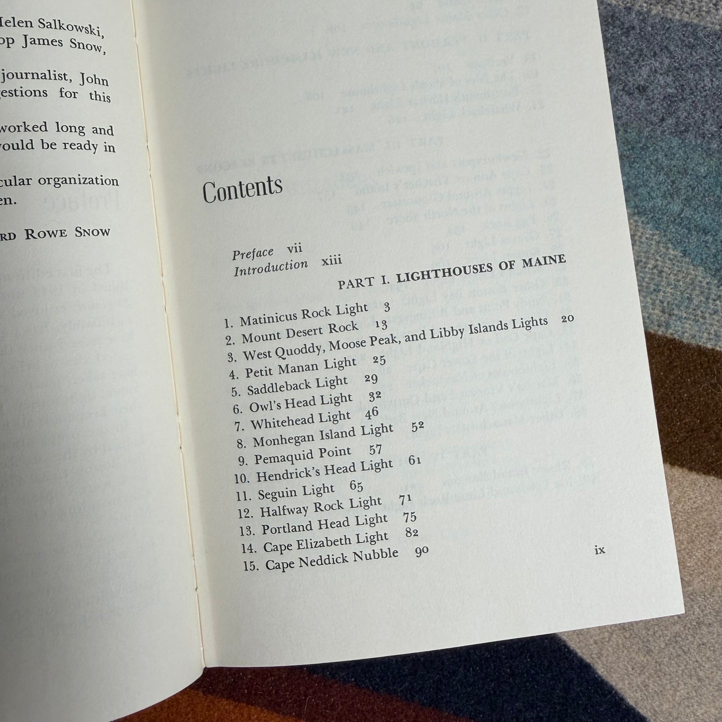 The Lighthouses of New England 1716–1973 | Edward Rowe Snow | First Edition 1973 | Maritime History | Lighthouse Reference | Dodd Mead