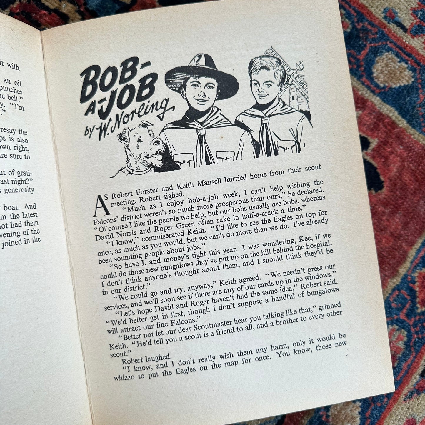 The Modern Book for Boys - A British Storybook - 1950