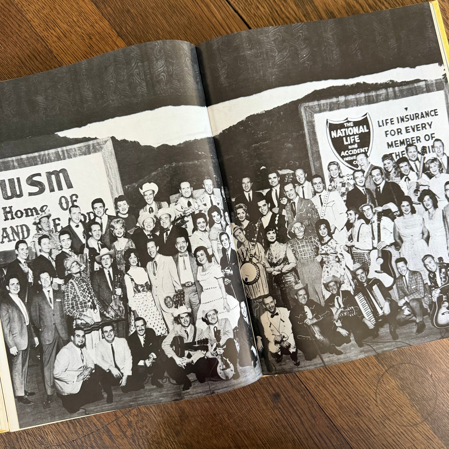 Nashville’s Grand Ole Opry by Jack Hurst - 1975 - Featuring Dolly Parton and Other Greats - Illustrated Country Music History - Giant Vintage Coffee Table Book