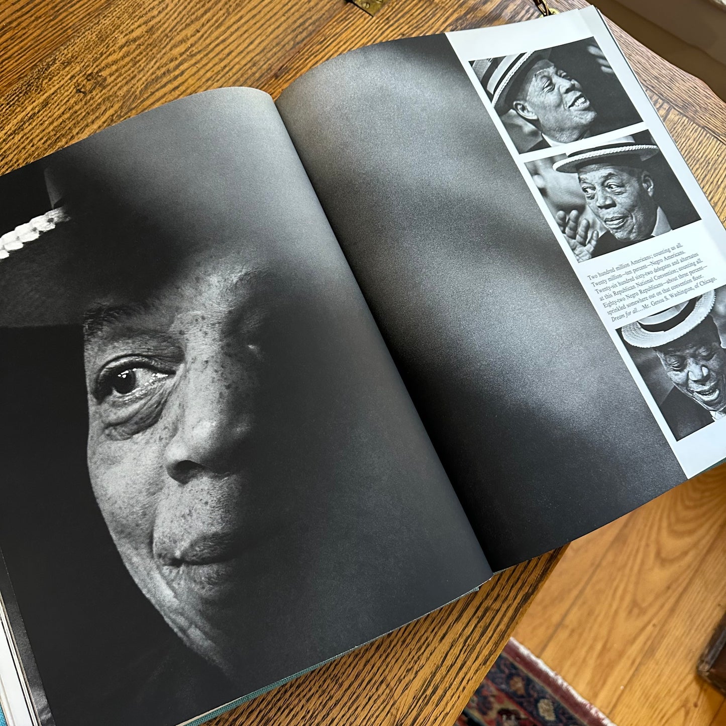 A Set of 4 Vintage Coffee Table Books in Shades of Green and Blue!