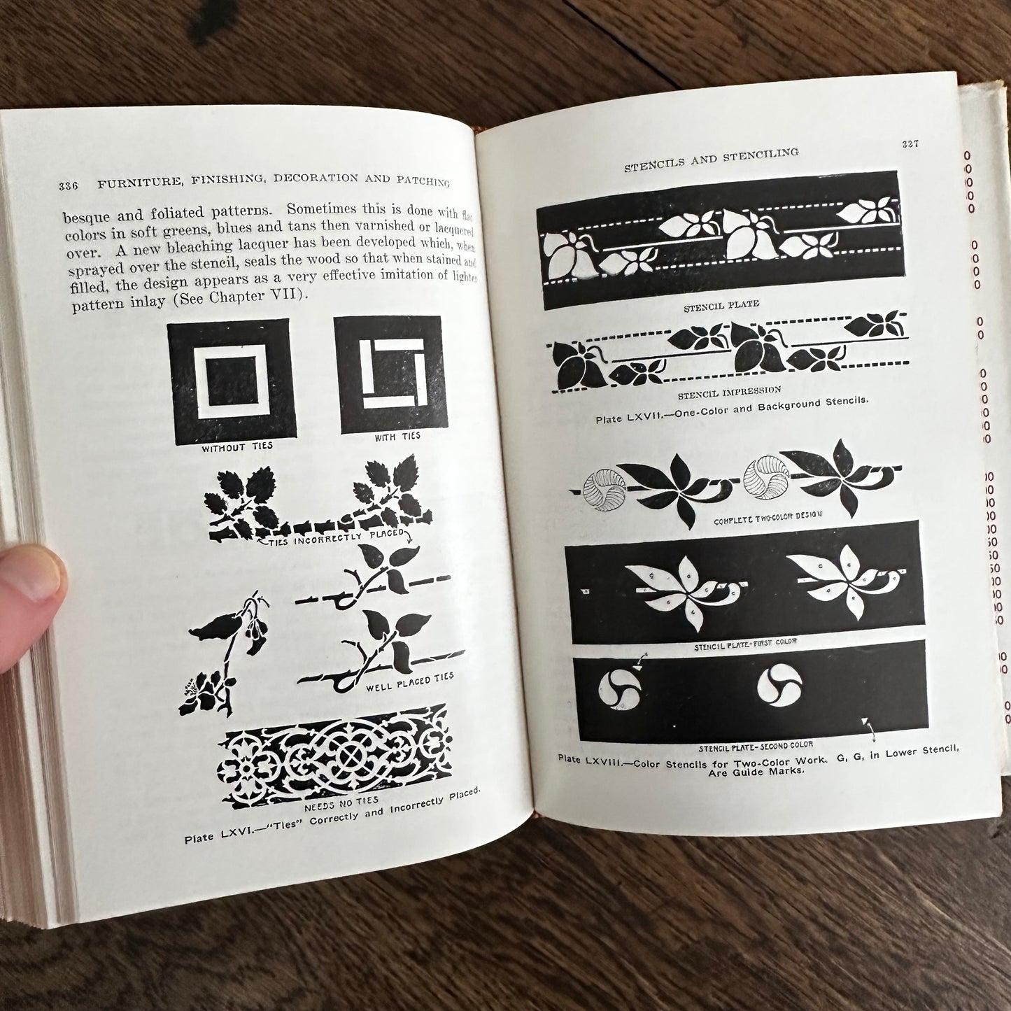 Furniture Finishing, Decoration & Patching, Pattou & Vaughn 1944 Hardcover Book