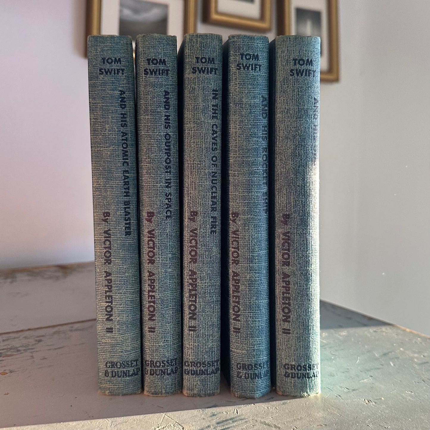 A Collection of 5 Tom Swift Jr. Novels - 1950s