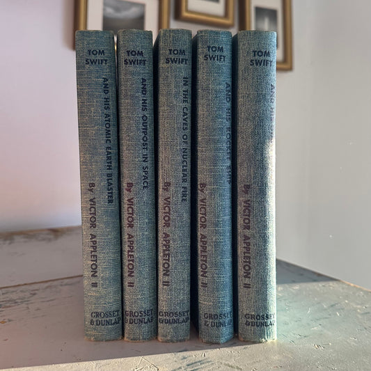A Collection of 5 Tom Swift Jr. Novels - 1950s