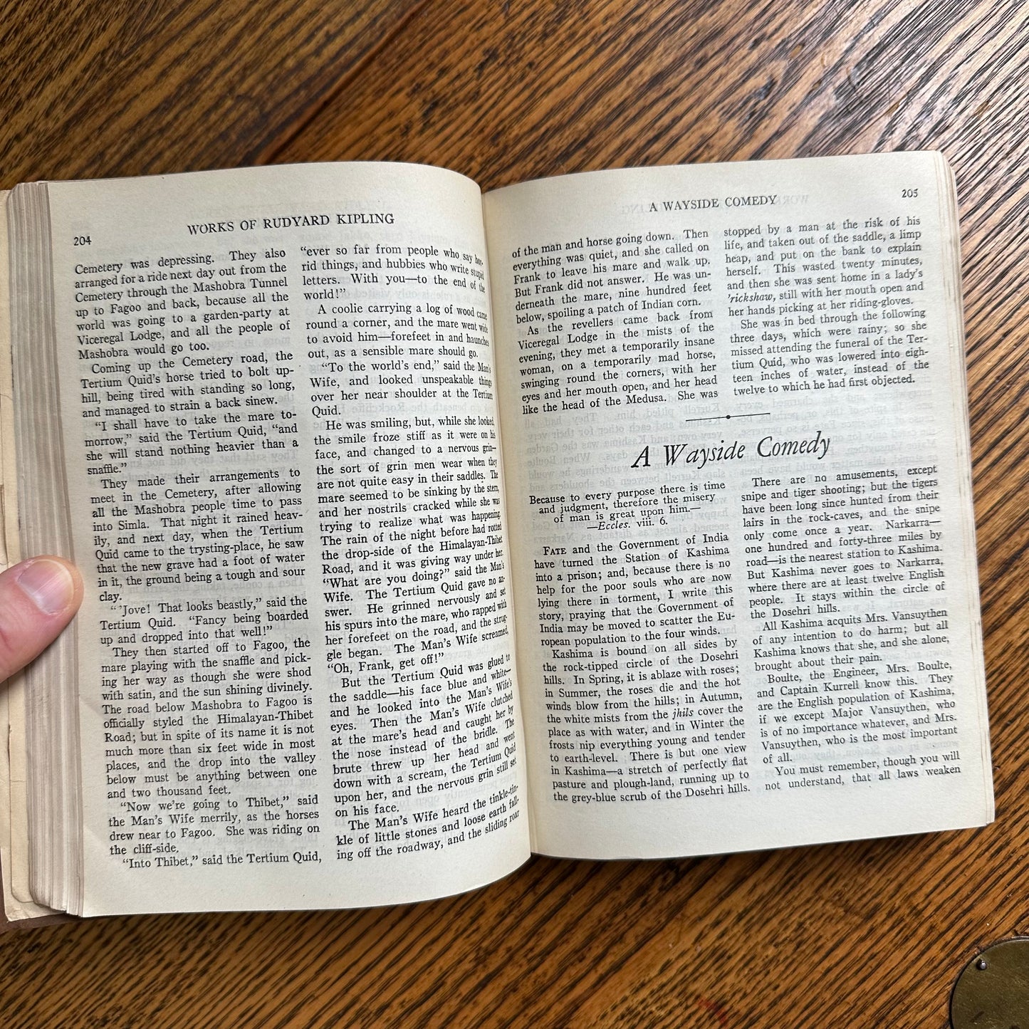 Collection of 6 Antique Leather-bound Softcover Books