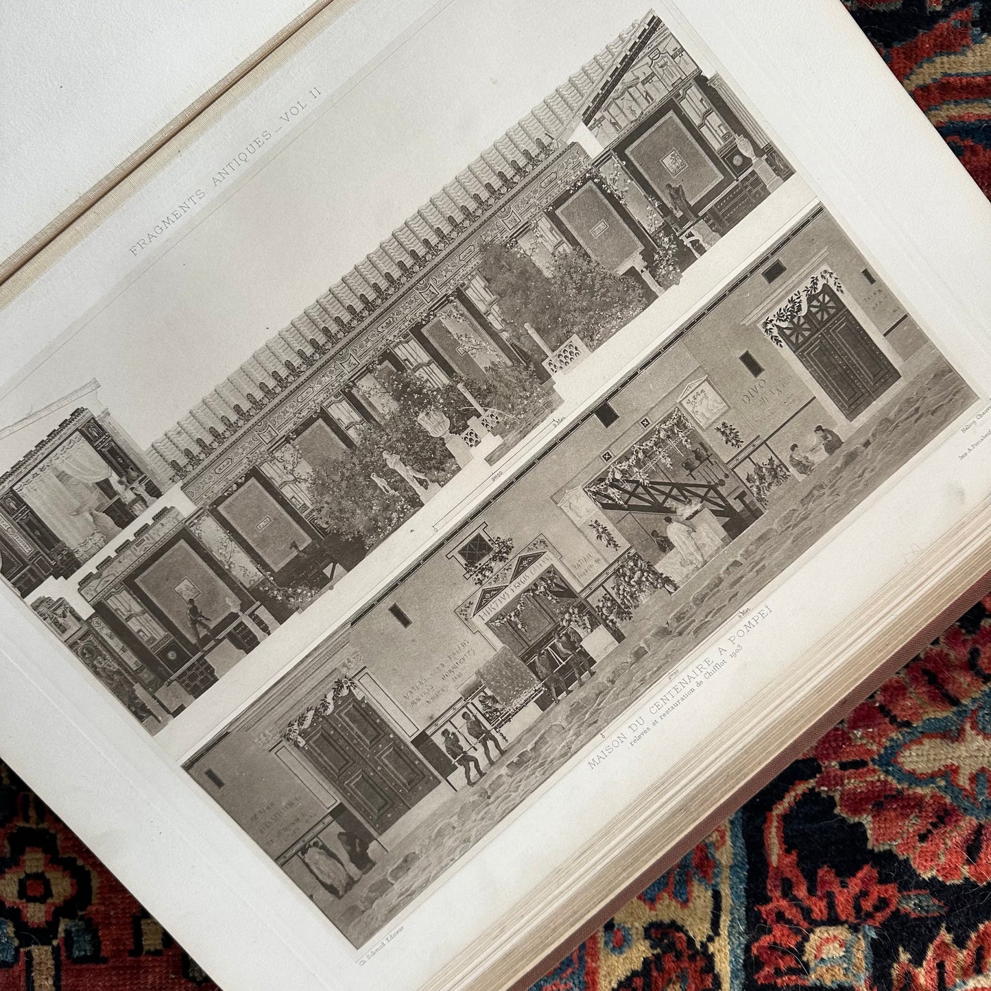 Fragments D’Architecture Antique - 2 Vol. Set - 1897 & 1905