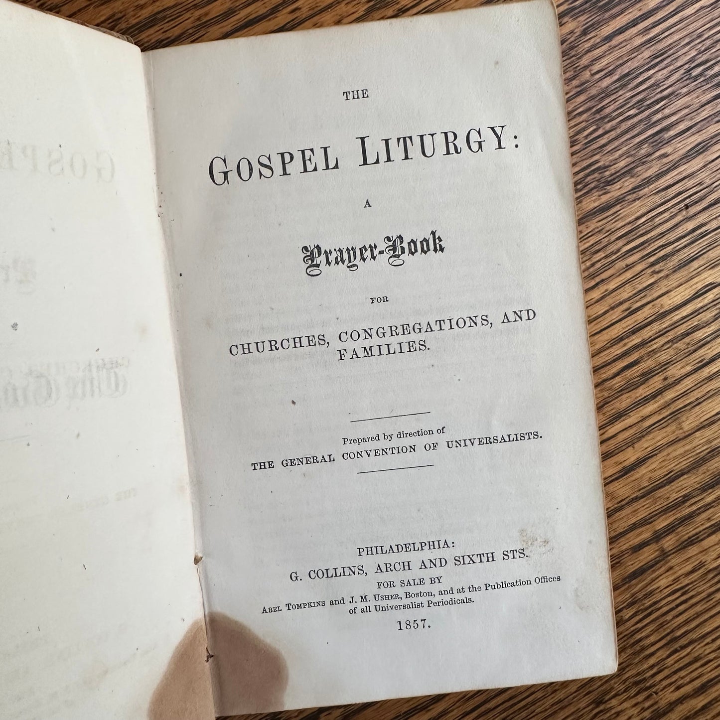 A Collection of 5 Leather-Bound 19th Century Books of Religion