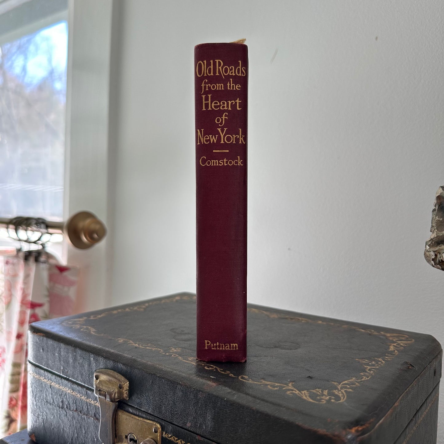 Vintage 1917 Old Roads from the Heart of New York Sarah Comstock Travel History Book Putnam Illustrated Antique NYC Region Guide