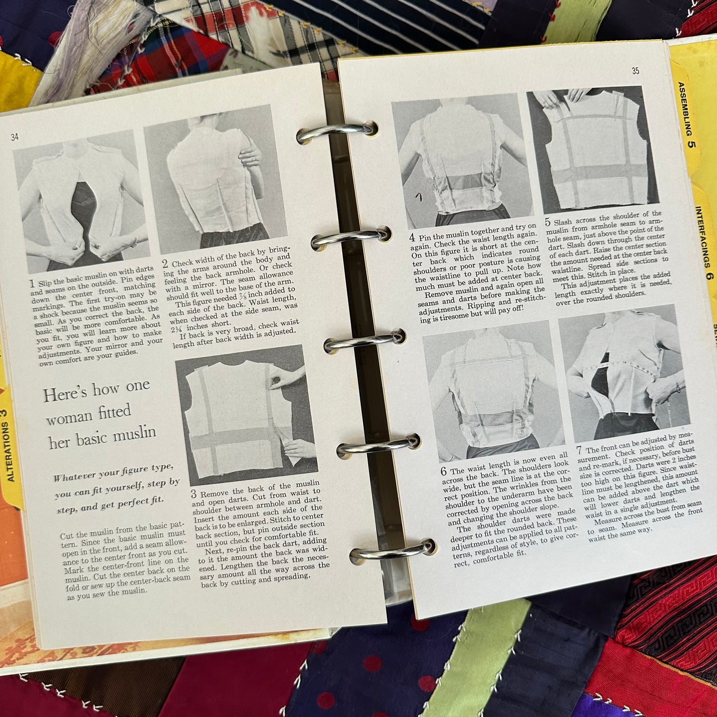 The 1970 Better Homes and Gardens Sewing Book Binder