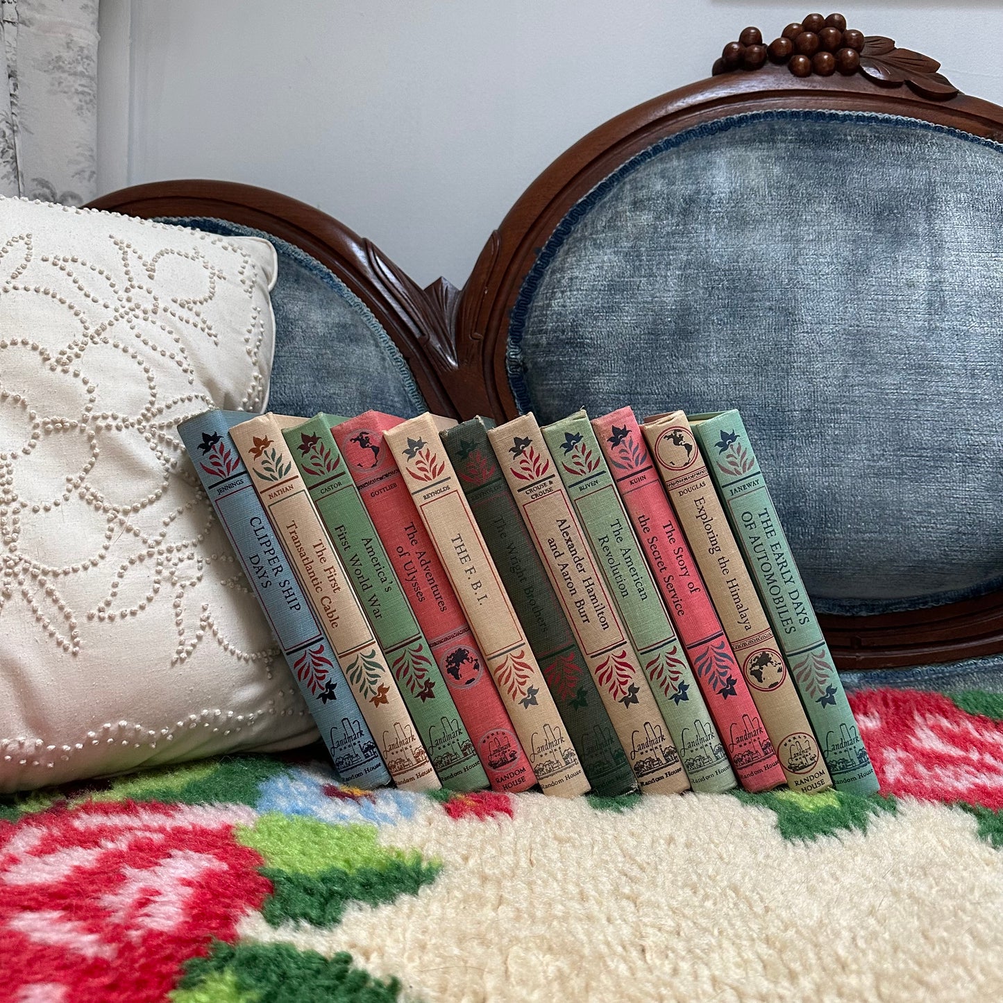 A Set of 11 Vintage Landmark Series Books!