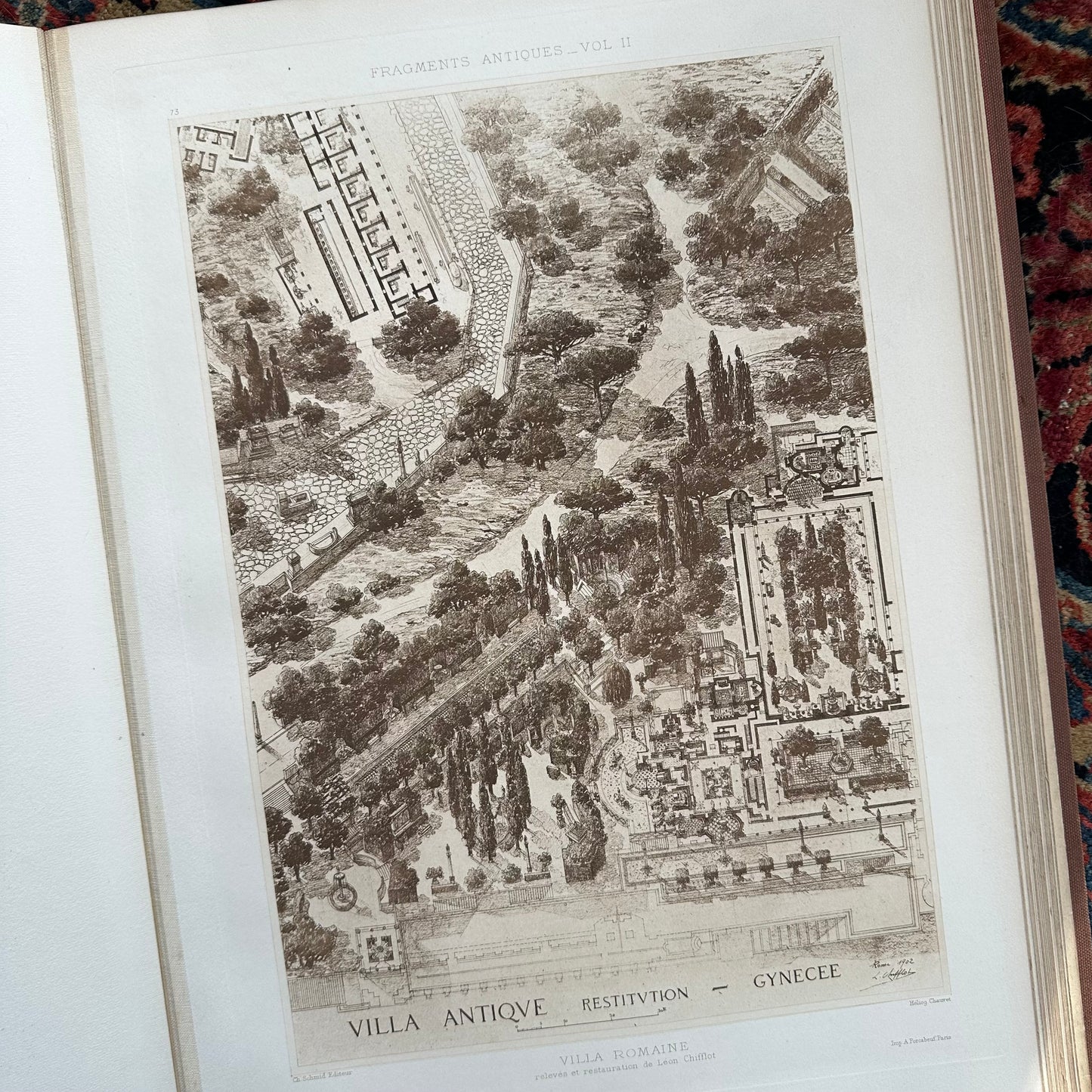 Fragments D’Architecture Antique - 2 Vol. Set - 1897 & 1905